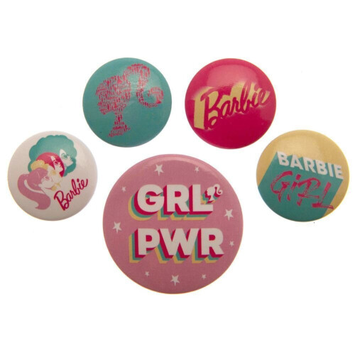 Barbie Barbie Button Badge Set