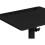 Seville Classics Air Lift Adjustable Mobile Desk with Cup Holder,Black 3