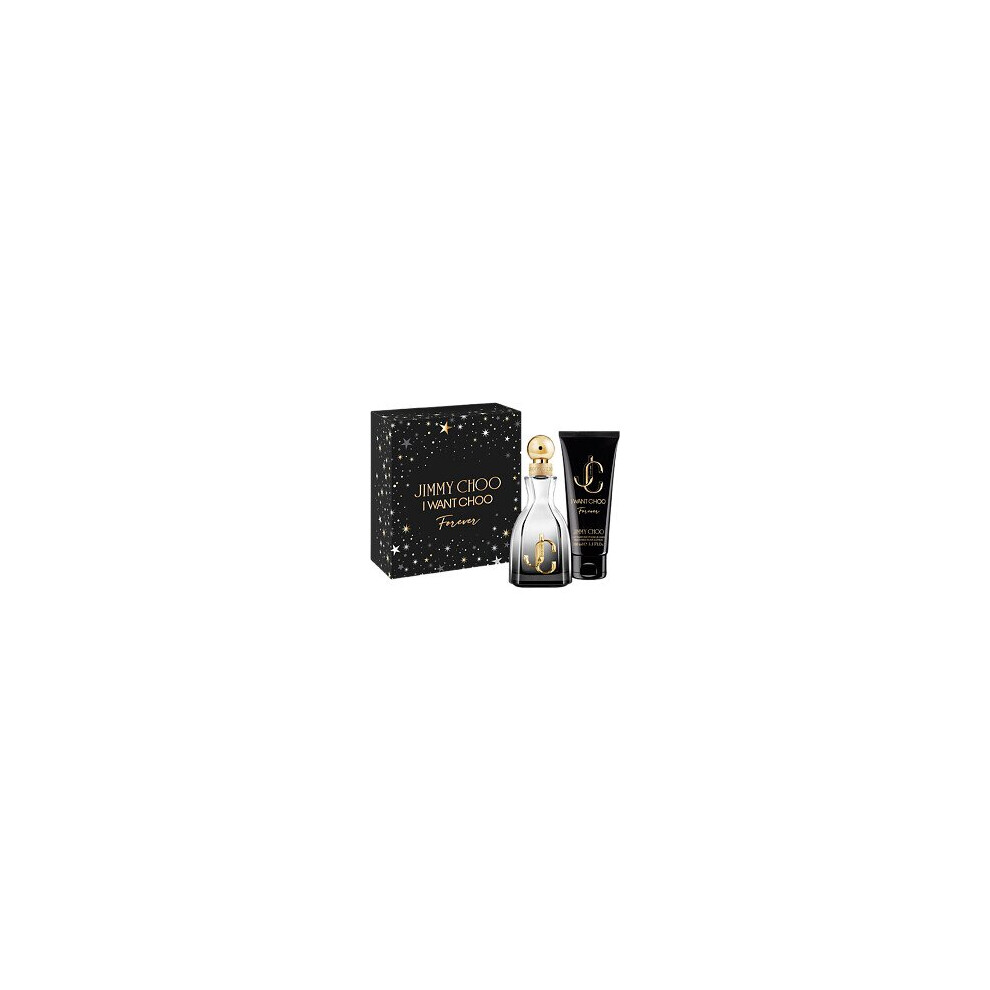 Jimmy Choo I Want Choo Forever Gift Set 60ml EDP Spray + Body Lotion 100ml
