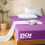 Imperial Rooms (Violet, Single (90 x 191 cm)) Fitted Sheet Bed Sheets Extra Deep 25CM Single Double King Sizes 1