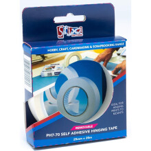 Stix2 Self Adhesive Hinging Tape PH7-70 Acid Free Removable No Ageing
