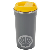 (Drinking Cup) URBN-CHEF 500ml Double Walled Insulated Drinking Cup with Lid and Stainless Steel Thermal Insulated Flask Bottle