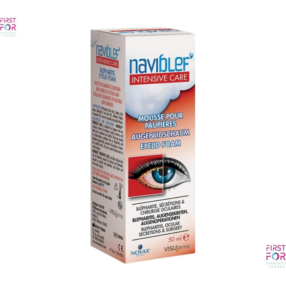 Naviblef Intensive Care Eyelid Foam 50ml