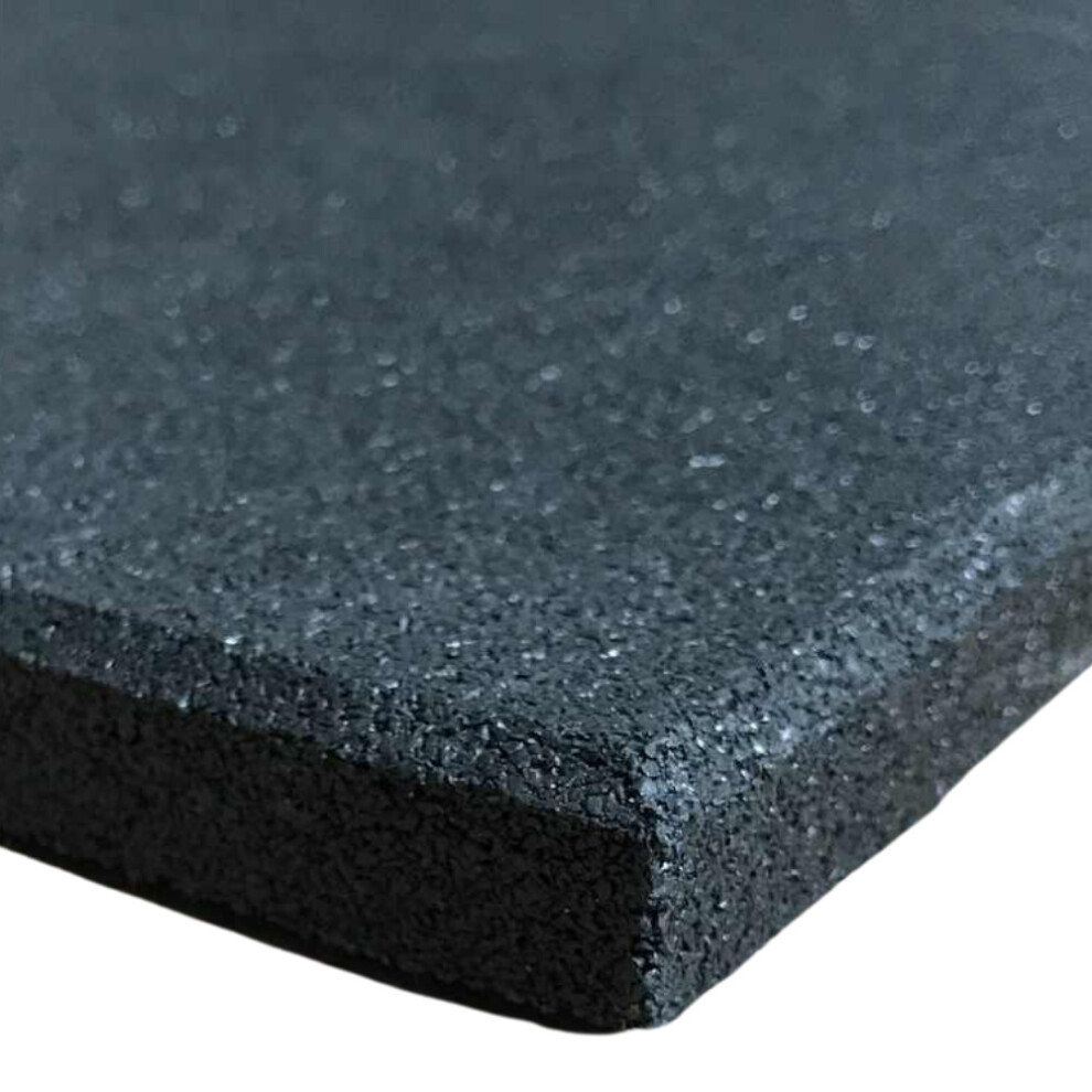 (10mm) Anti-Vibration Rubber Mat - Washing Machine Tumble Dryer Gym Equipment - 1m x 1m