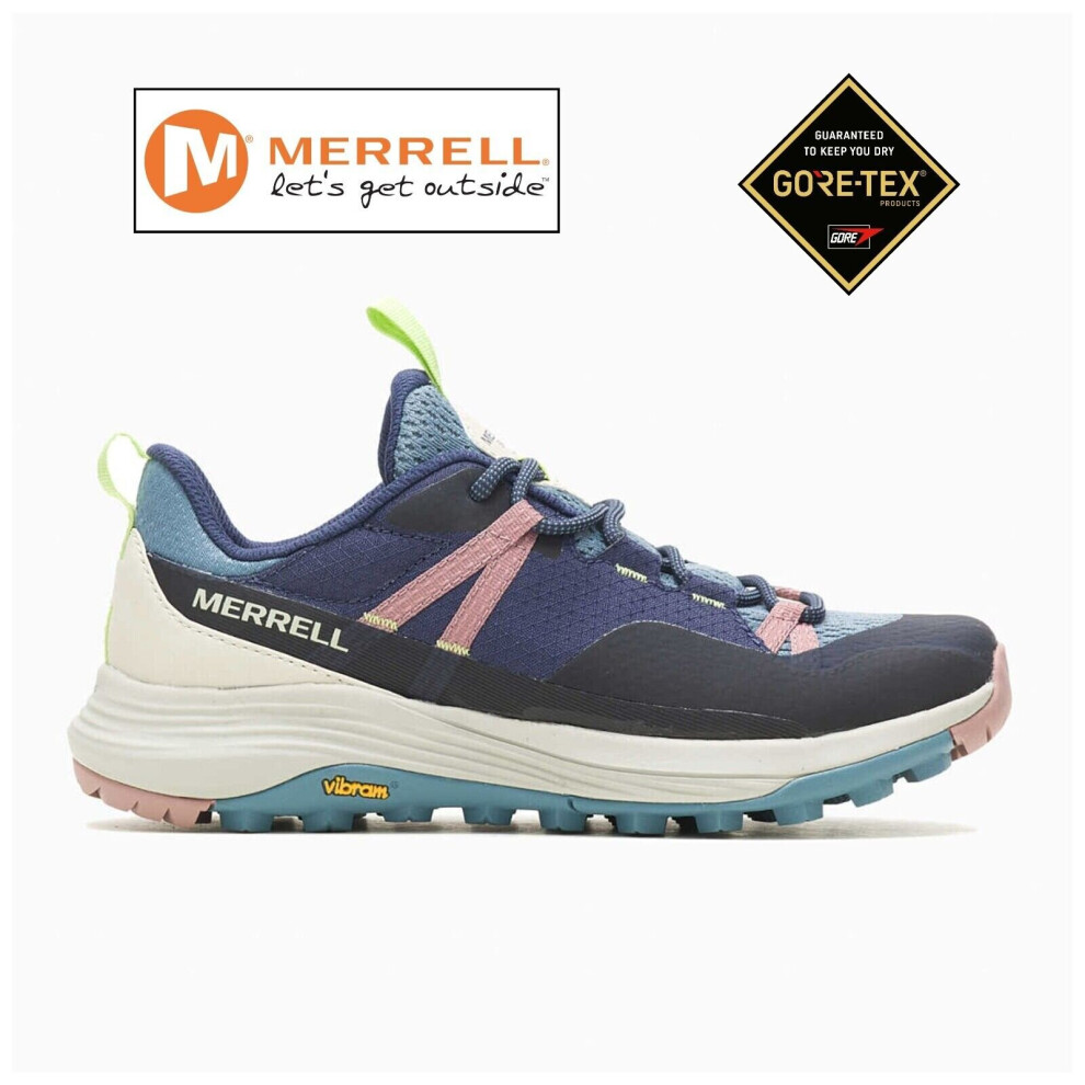 (MERRELL SIREN 4 GTX, SEA, Women's UK 3.5  ) Women's Waterproof Gore-Tex Walking Trainers Shoes