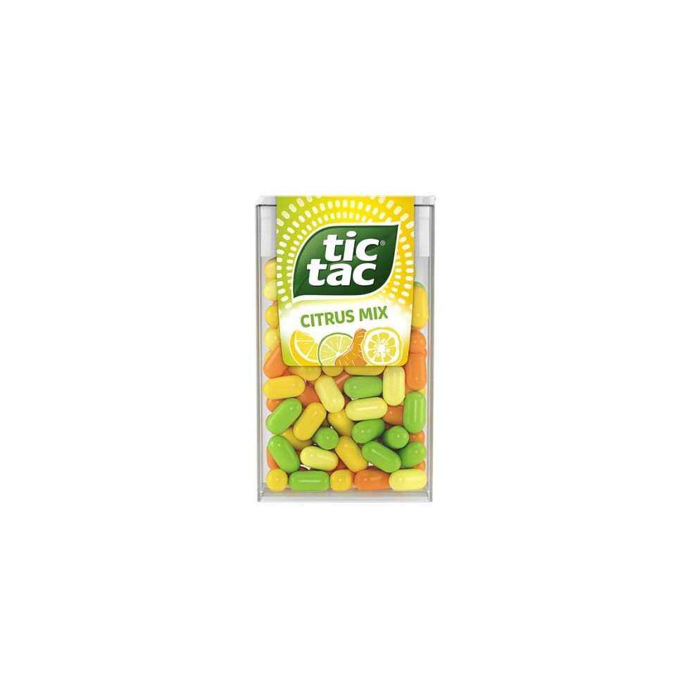 Tic Tac Citrus Mix (Pack Of 12) Tasty And Twisty