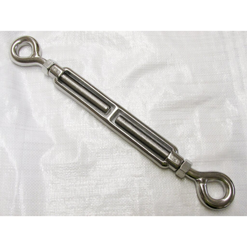 Eye To Eye Turnbuckle Stainless Steel M8 (13Mm Eyes Open Body Screw) 707152586658