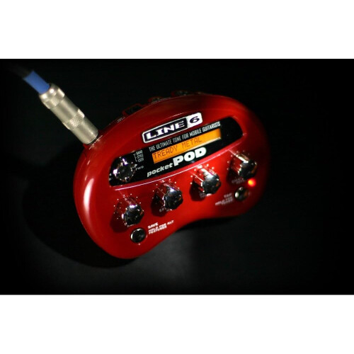 Line 6 Pocket Pod Portable Guitar Amp Emulator and Multi Effects 1