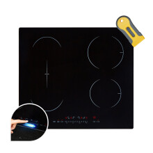AREBOS induction hob | 7200 W | 4 hobs with 2 flex zones | self-sufficient | with Sensor Touch, timer, childproof lock, overheating protection