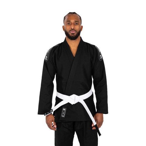 (BLACK, A2 ) VENUM FIRST BJJ JIU JITSU GI