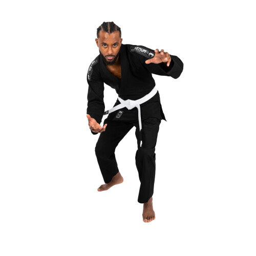 (BLACK, A4) VENUM FIRST BJJ JIU JITSU GI 1