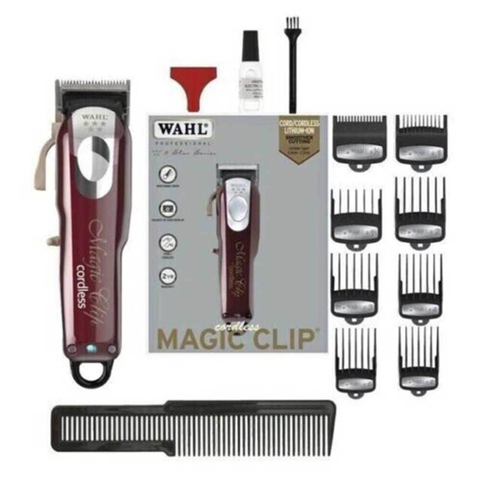 Wahl 5-Star Cordless Professional Magic Clip Hair Clipper With Taper