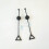Famine Devil Fami Chainsaw Man Cosplay Earrings 1