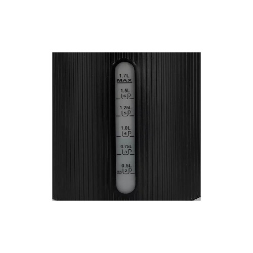 Texture Tilly Kettle Looks Good With Its Black Ribbed Finish - Black 2