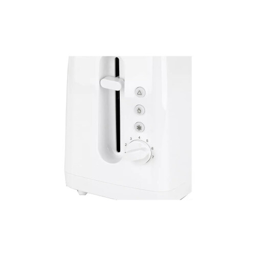 New Basic 2 Slice Toaster Plus Crumb Tray To Keep Things Tidy - White 1