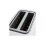 New Basic 2 Slice Toaster Plus Crumb Tray To Keep Things Tidy - White 3