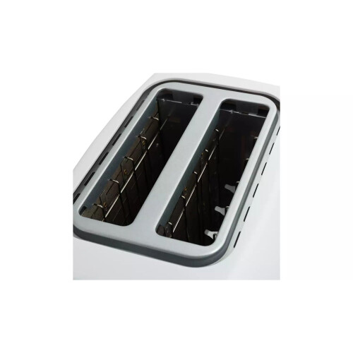 New Basic 2 Slice Toaster Plus Crumb Tray To Keep Things Tidy - White 2