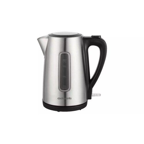 1.7L Jug Smart Kettle Has A Rapid Boil Function - Silver KE01410-CE 1