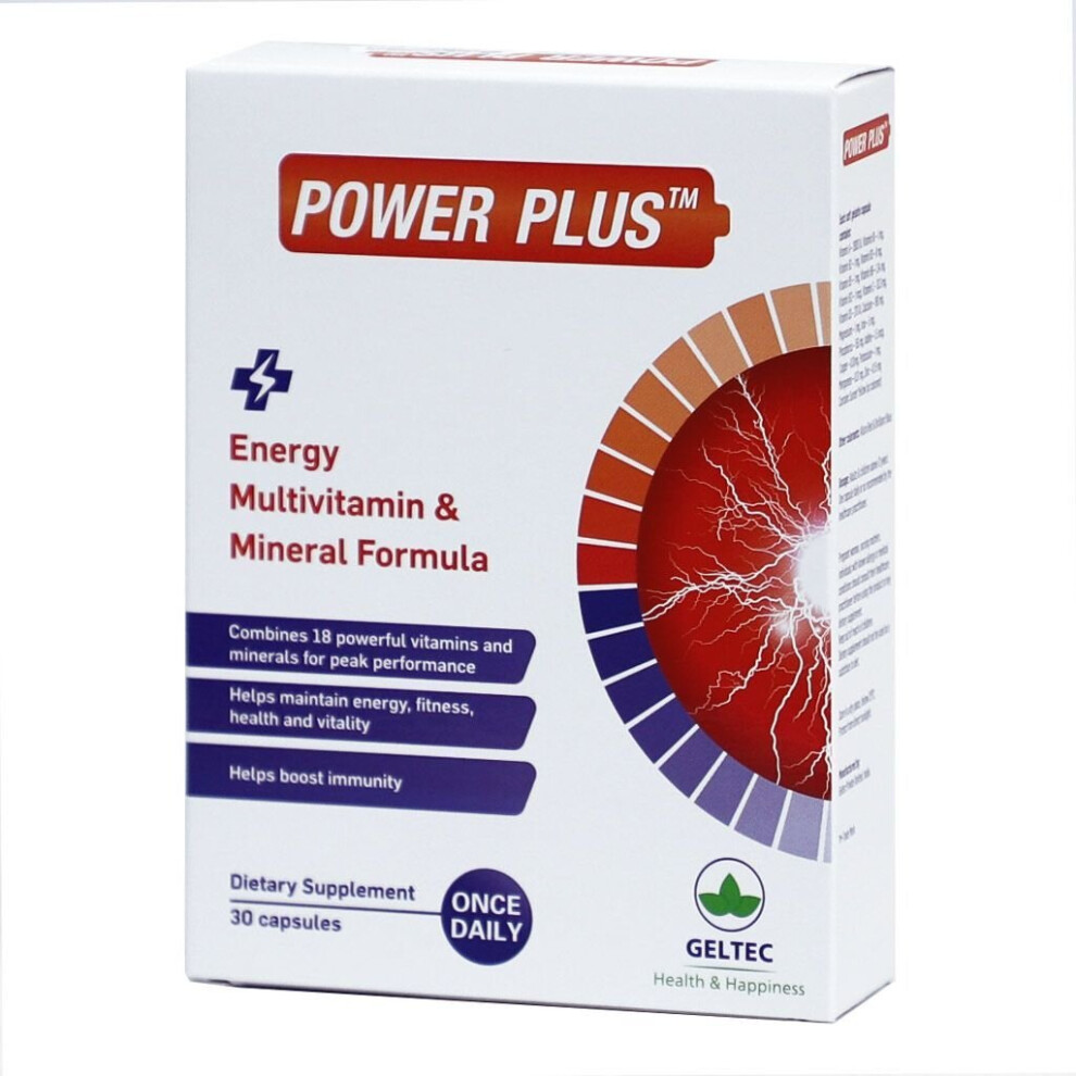 Prescriptives Power Plus Energy Multivitamin & Mineral Capsules 30's