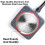 Houszy 26cm Grill Pan with Detachable Handle Non-Stick Coating 5