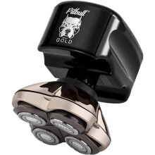 Skull Shaver Pitbull Gold PRO Men Electric Head and Face Shaver for Head and Face