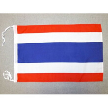 THAILAND FLAG 18'' x 12'' cords - THAI SMALL FLAGS 30 x 45cm - BANNER 18x12 in High quality - AZ FLAG