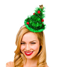 Tinsel Tree Headband | Christmas