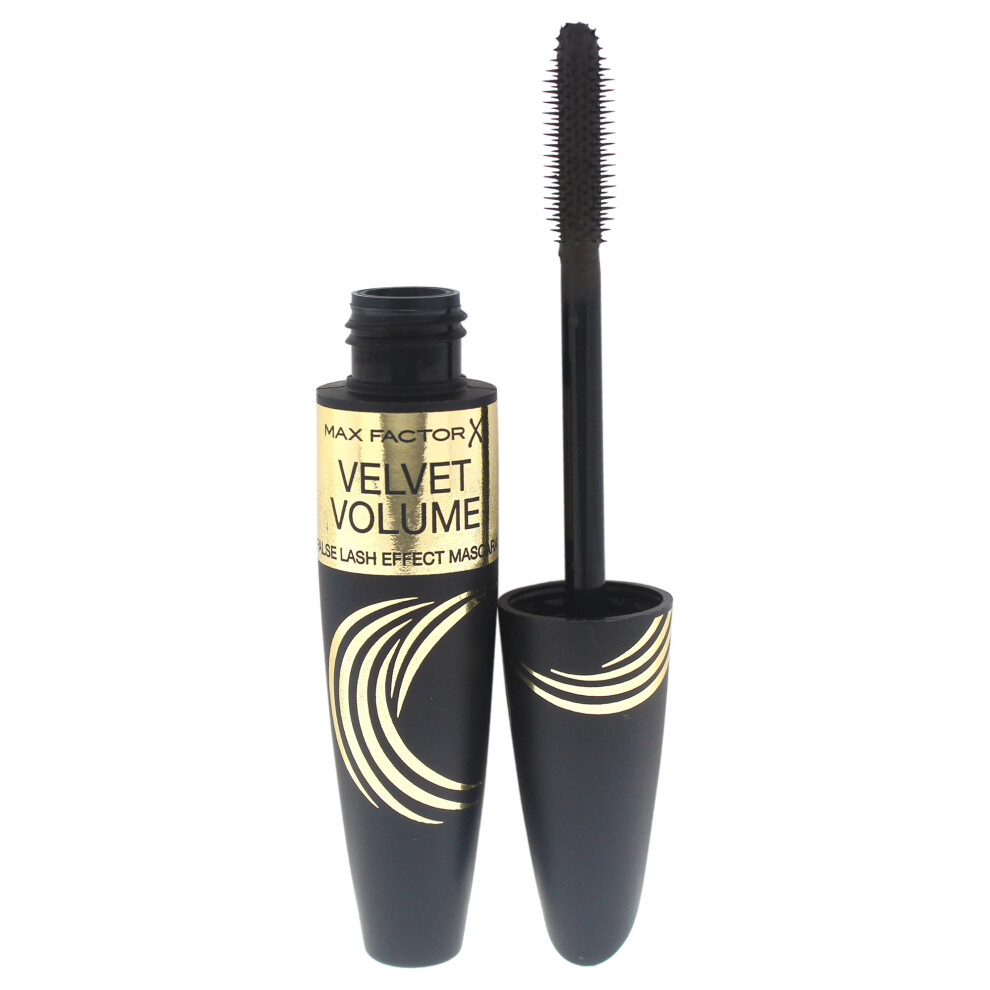 Velvet Volume False Effect Mascara Black Brown by Max Factor for Women - 13.1 ml Mascara