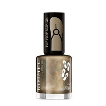 Rimmel London 60 Seconds Flip Flop Nail Polish - 818 Gold Addiction
