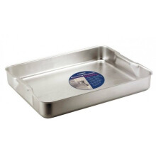 3.1 Litre Roasting Dish Aluminiuim Bakeware With Handles 12" X 8" X 2"