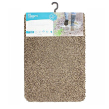 JVL Tanami Machine Washable Barrier Door Mat, Beige, 50 x 75 cm