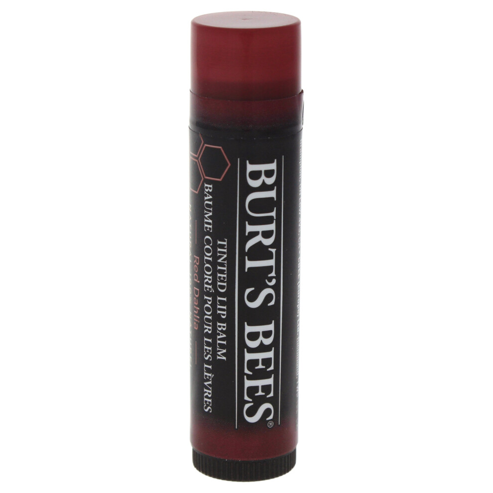Tinted Lip Balm - Red Dahlia by Burts Bees for Unisex - 0.15 oz Lip Balm