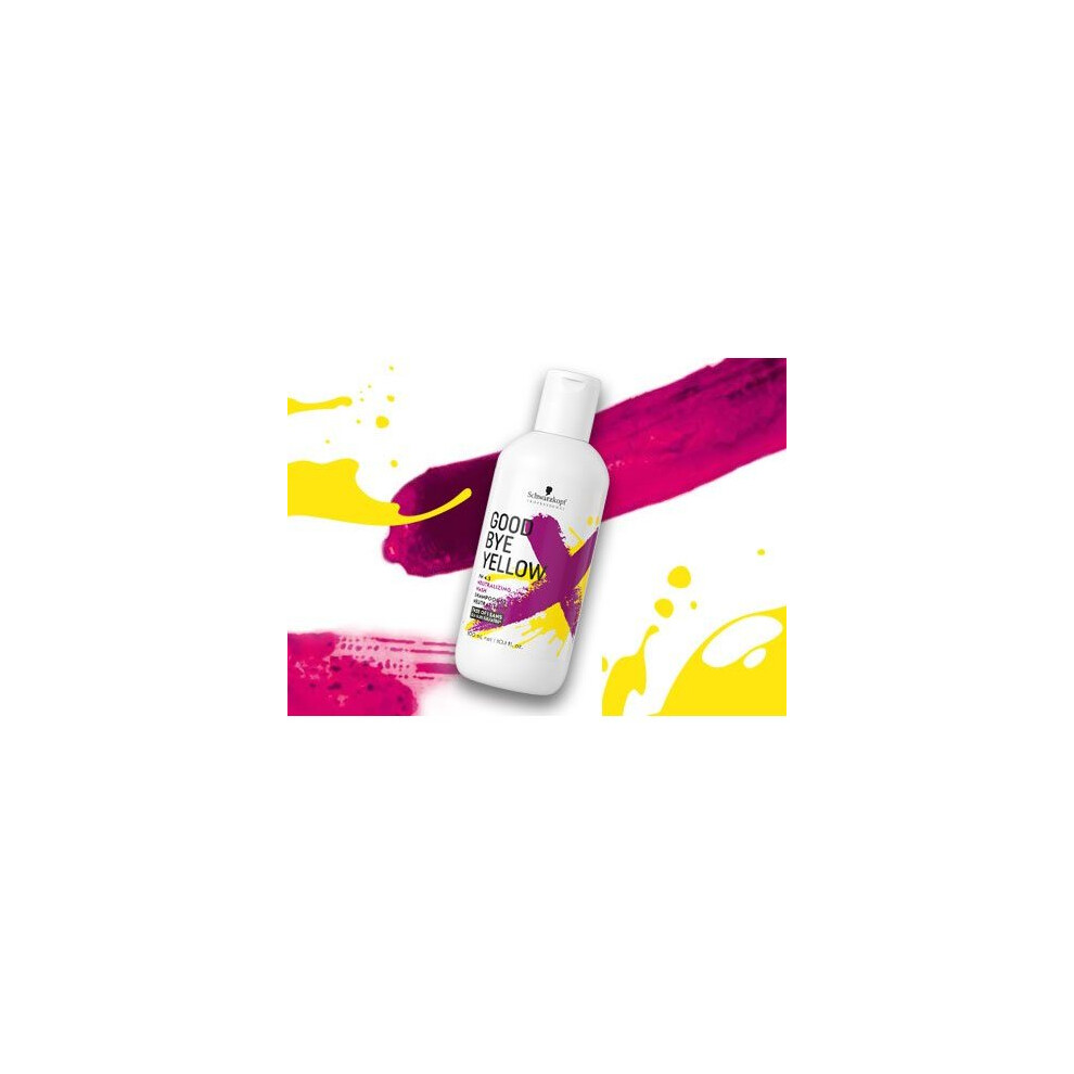Goodbye Yellow by Schwarzkopf Shampoo 300ml