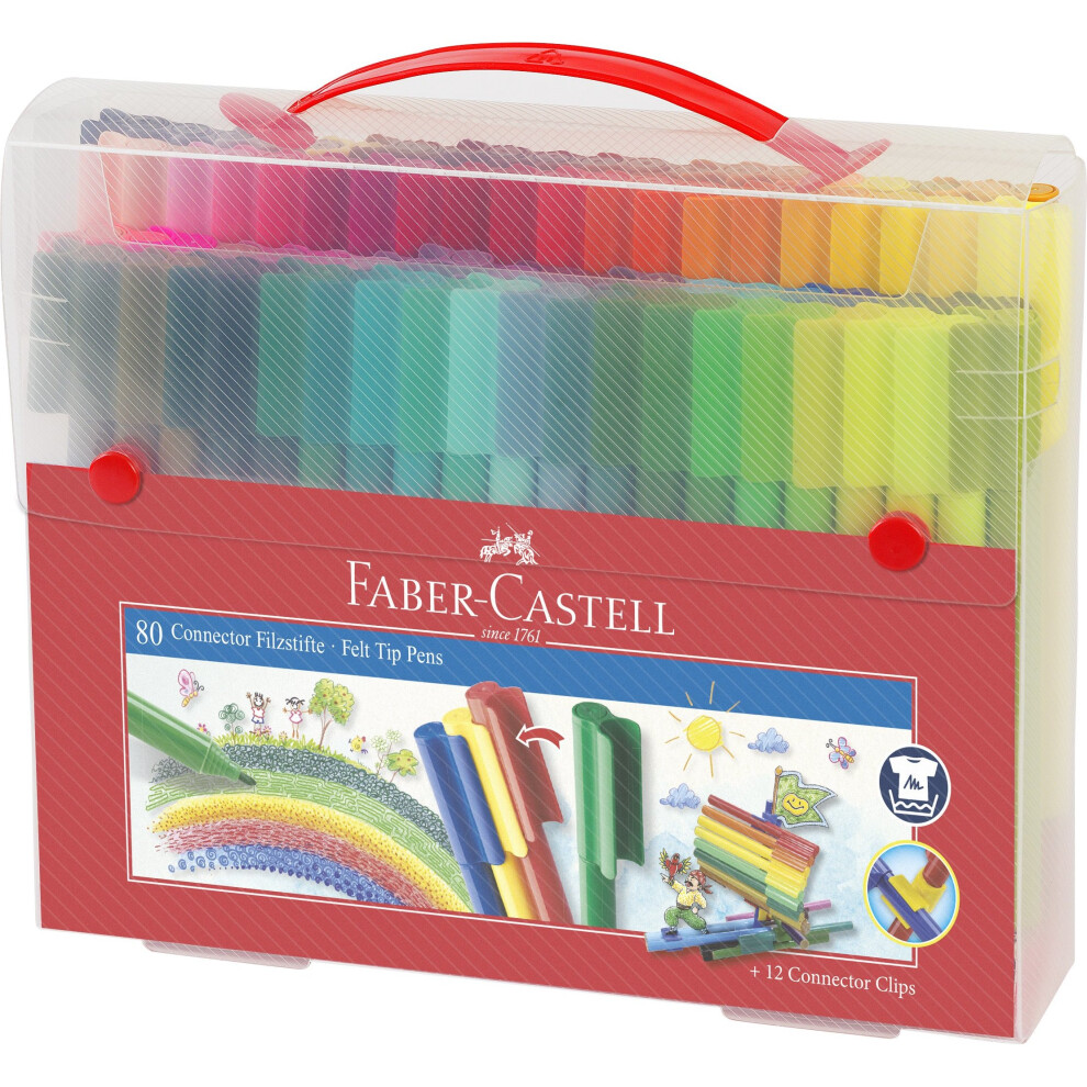 Faber-Castell 155579 Connector Colour Felt Tip Pen