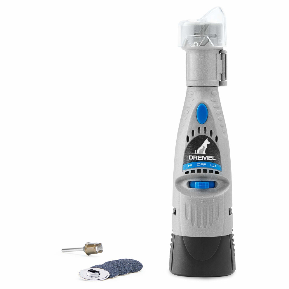 Dremel 7020-PGK Pet Nail Care (4X Sanding Disc, Cardboard Packaging), 4.2 W, 6 V