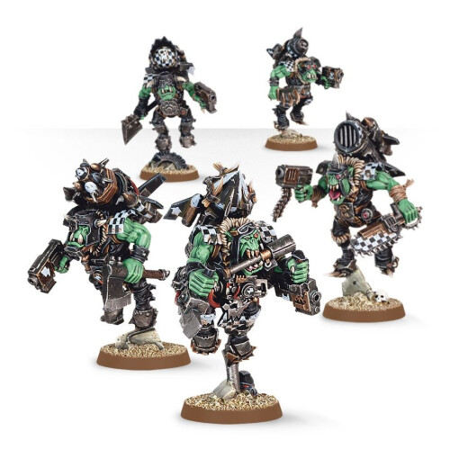 Games Workshop Warhammer Ork Stormboyz - Tabletop Miniatures Wargame