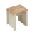Timber Art Design UK Lisbon Dressing Table 3 Drawer Set Cream Makeup Desk Stool Mirror 4