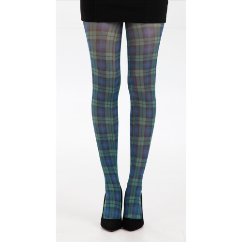 Plaid plus size tights online