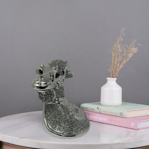 Crushed Diamond Exclusive Telephone Sparkly Ornament 1