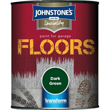 (Dark Green, 750ml) Johnstone's Garage Floor Paint