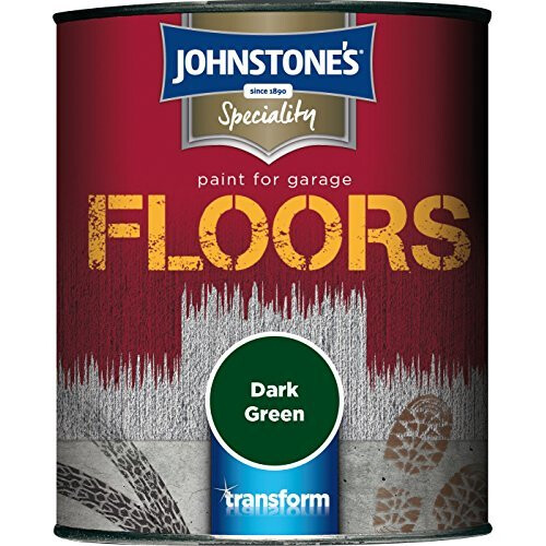 Johnstone's (Dark Green, 750ml) Johnstone's Garage Floor Paint