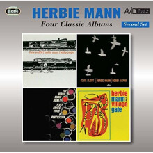 Herbie Mann - Four Classic Albums (Flute Souffle / Flute Flight / Flute, Brass, Vibes and Percussion / At The Village Gate) [CD]