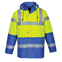 TO-FARVET JAKKE MED HØJ SYNLIGHED S466YRB XXXL - KUR S466Y3XL