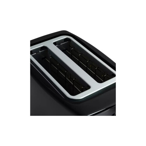 New Basic 2 Slice Toaster Plus Crumb Tray To Keep Things Tidy - Black 2