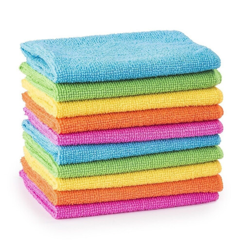 The Magic Toy Shop (20) Geezy Microfibre Cleaning Cloths | Dusting & Polishing Towels 1