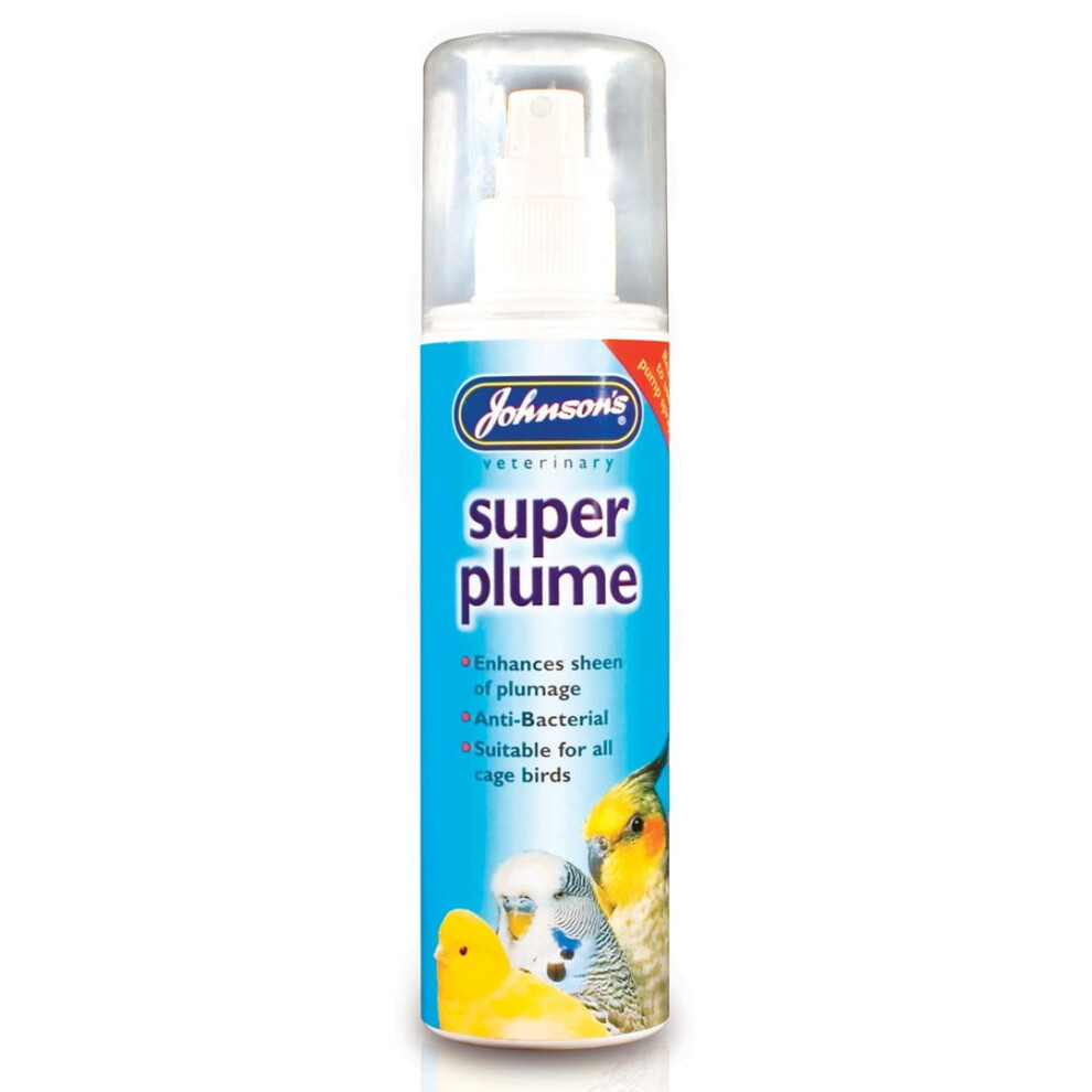 Johnson's Super Plume Spray for Caged Birds 150ml