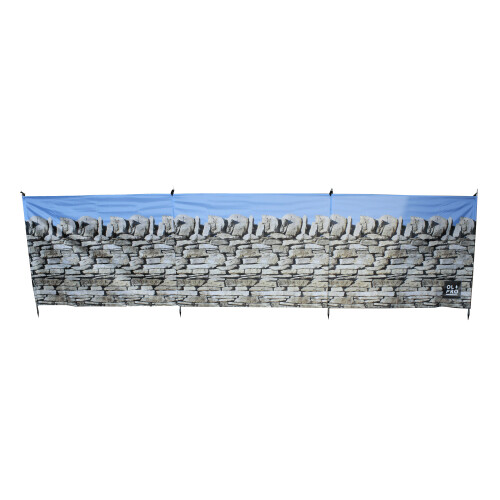 OLPRO OLPRO Stone Wall 4 Pole Compact Windbreak (Steel poles)