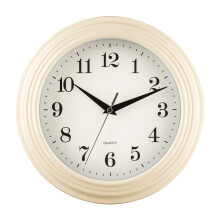Premier housewares Cream Wall Clock