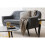 Premier Housewares Round Side Table, Durably Constructed Modern Side Table, Long Lasting Compact Table for Living Room 4