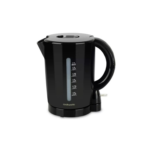 1.7L New Basic Kettle Indicator Light And Boil Dry Protection - Black